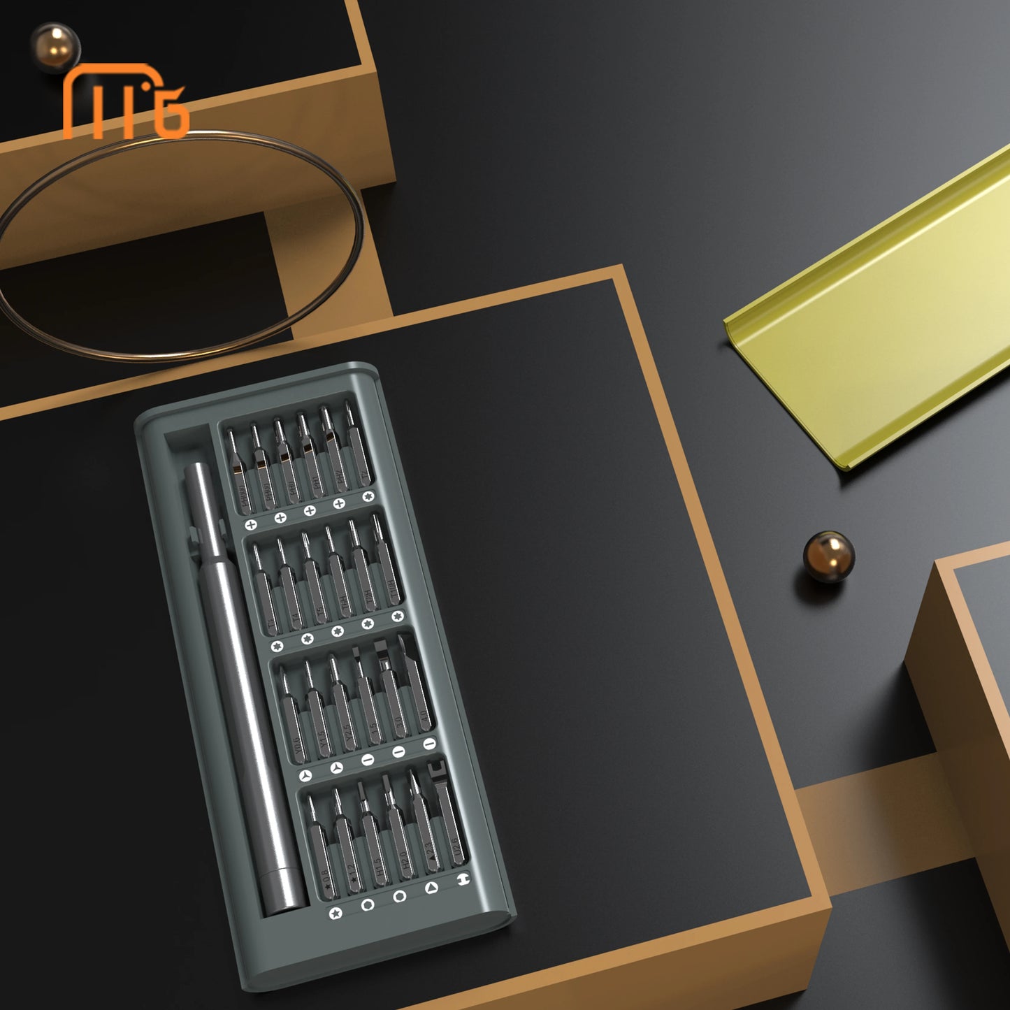 24 in 1 24 Bits Multi Laptop PC Cell Phone Pocket Precision Screwdriver Set Repair Tool Kit for Xiaomi iPhone Samsung