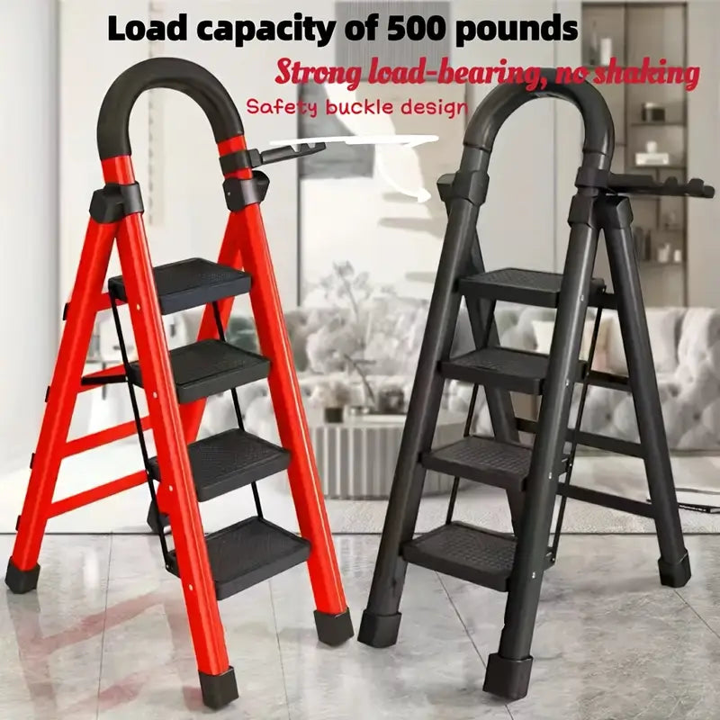 "Ladders: Stable and Safe, Height-Adjustable, Suitable for Homes, Construction Sites and More"
