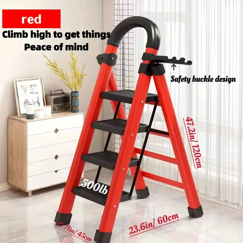 "Ladders: Stable and Safe, Height-Adjustable, Suitable for Homes, Construction Sites and More"