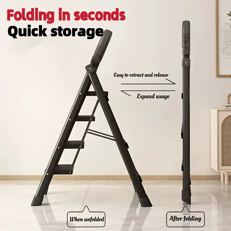 "Ladders: Stable and Safe, Height-Adjustable, Suitable for Homes, Construction Sites and More"