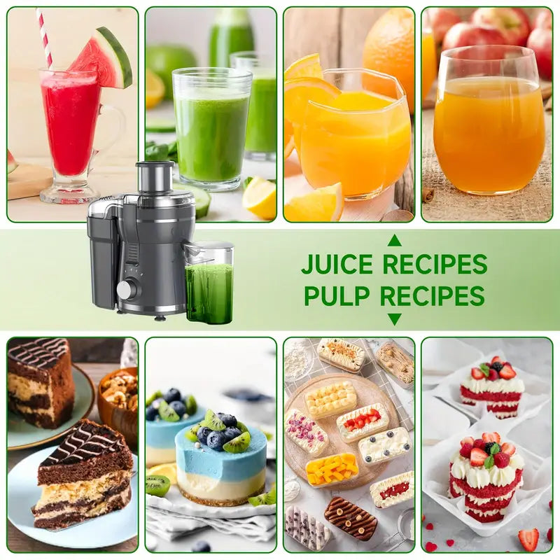 "Juicers: Efficient Juicing, Easy to Operate, Suitable for Fruits, Vegetables and More"