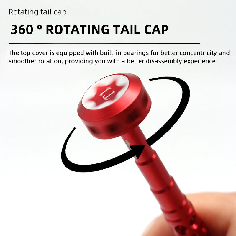 Aluminum Alloy Repair Tool  Magnetic Hardware Precision S2 Multi Specification Screwdriver for Mobile Phone Keyboard Camera UAV