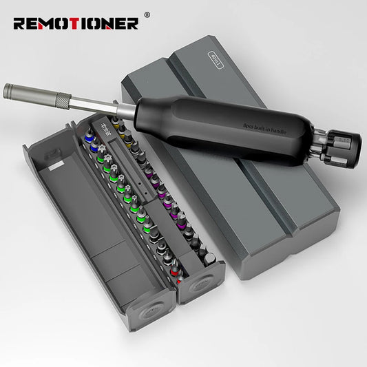 40 In1 Mobile Repair Hardware Tools Multi-functional Magnetic Screwdriver Set with Aluminum Box
