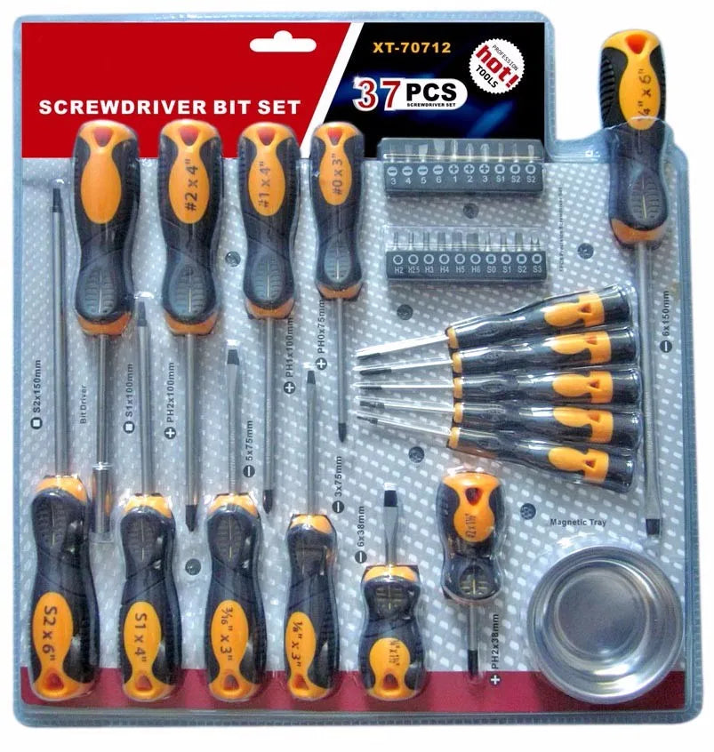 45 in 1 Professional Hardware Screw Driver Tool Kit Screwdriver Set for Watch Mobile Phone Good Hand Repair Tools for Multi Use