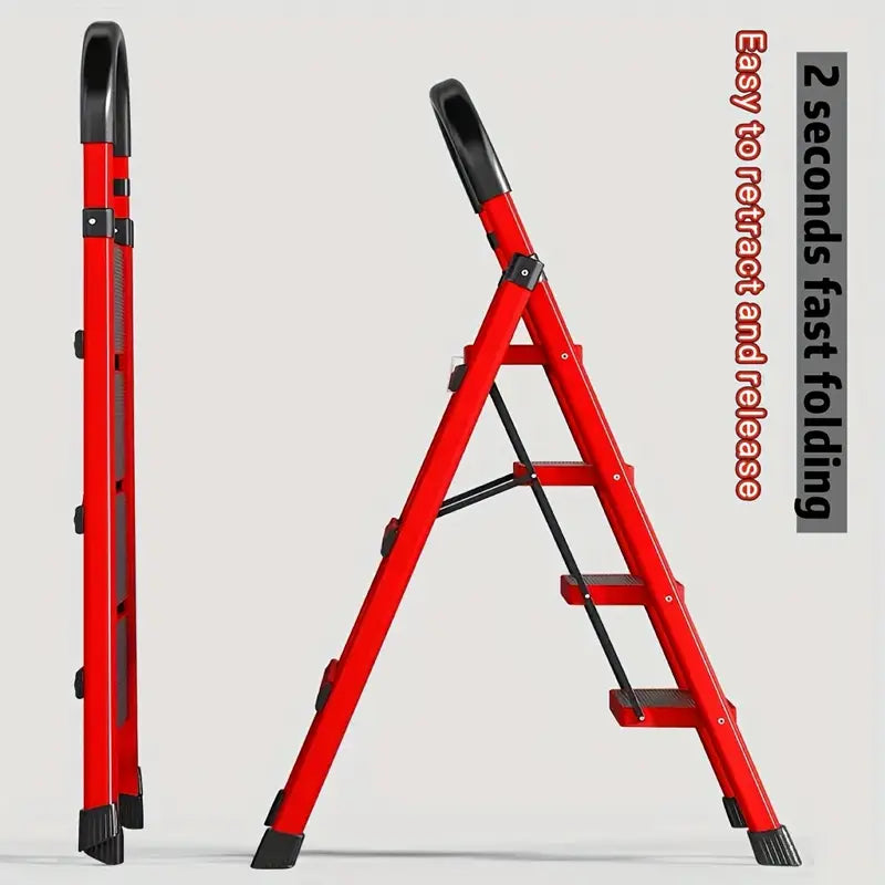 "Ladders: Stable and Safe, Height-Adjustable, Suitable for Homes, Construction Sites and More"