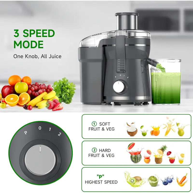 "Juicers: Efficient Juicing, Easy to Operate, Suitable for Fruits, Vegetables and More"